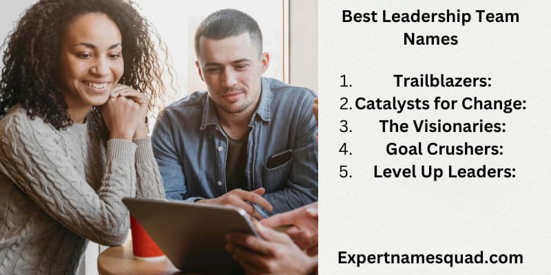 Best Leadership Team Names