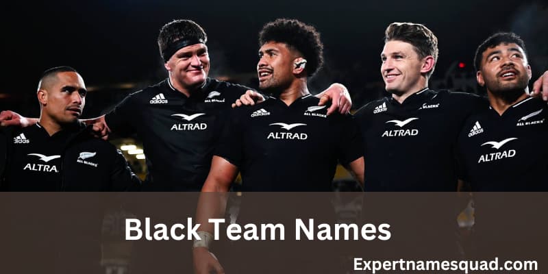Black Team Names