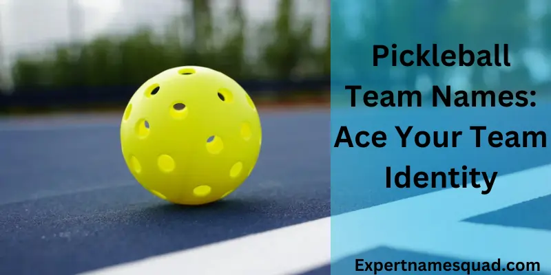Pickleball Team Names